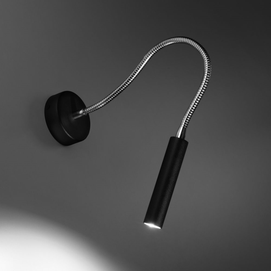 Kleine und flexible Leuchte AXIL 1xG9/12W/230V schwarz