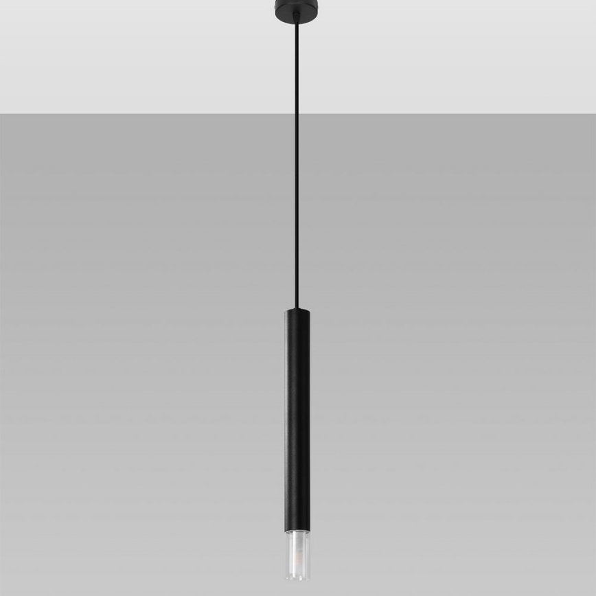 Hängeleuchte VIZIER 1xG9/40W/230V schwarz