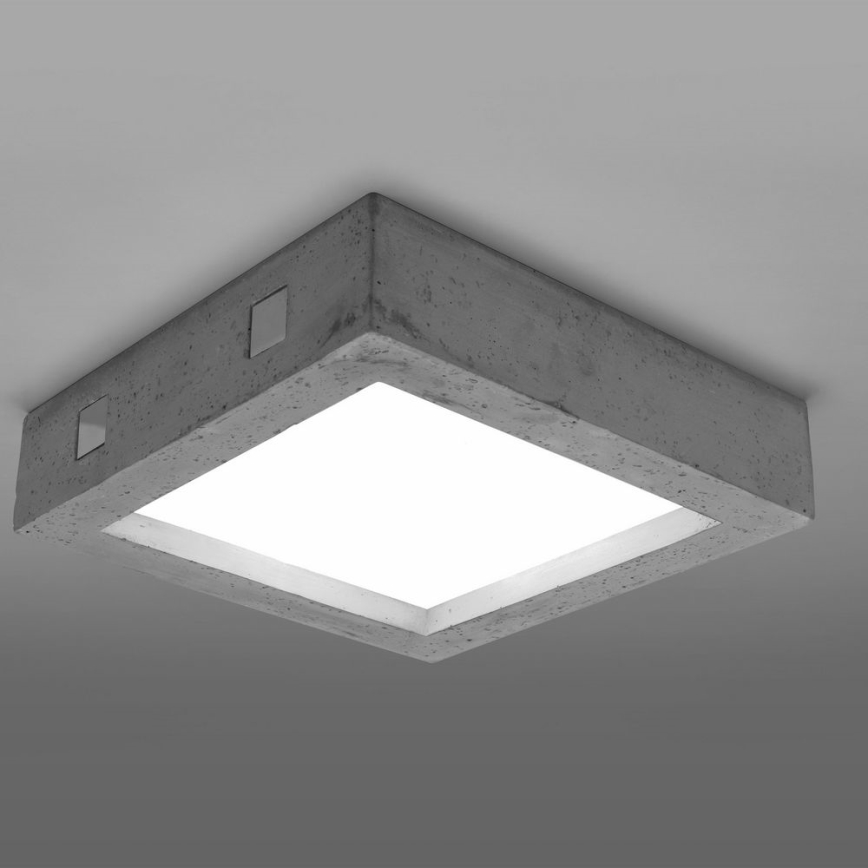 LED Deckenleuchte RIZA LED/18W/230V Beton