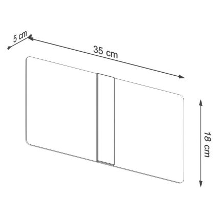 Wandleuchte AZALIA 2xG9/40W/230V