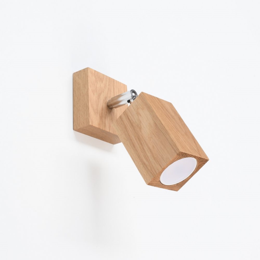 Wandspot KEKE 1xGU10/40W/230V Eiche