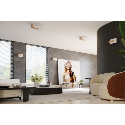 Wandleuchte LAPPO 1xE14/10W/230V beige