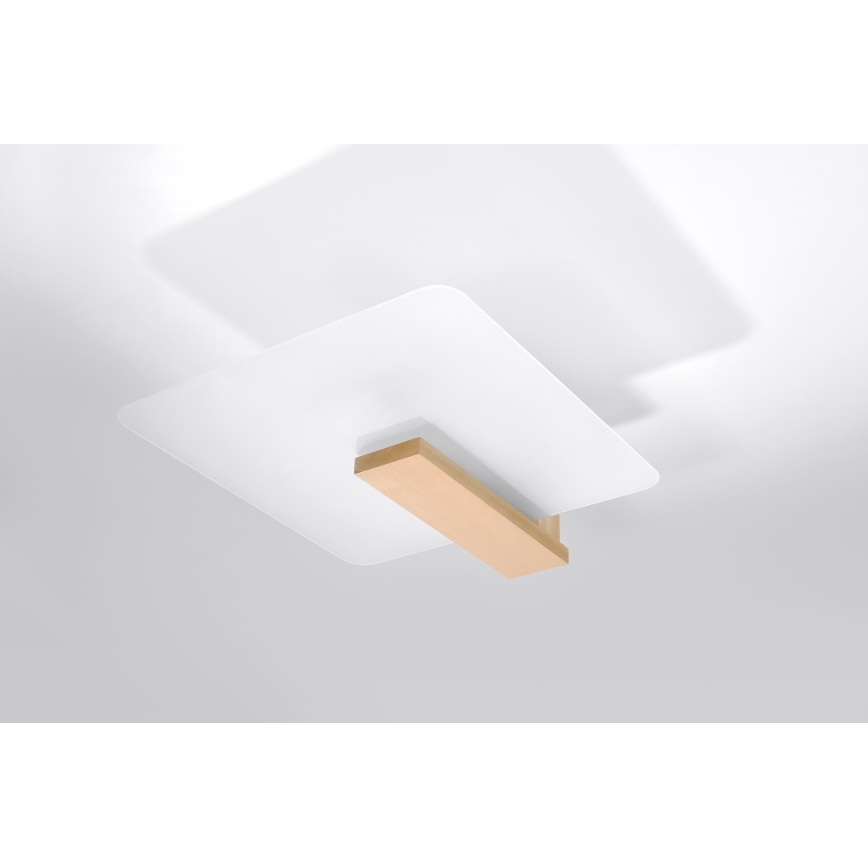 Deckenleuchte LAPPO 2xE27/15W/230V, beige