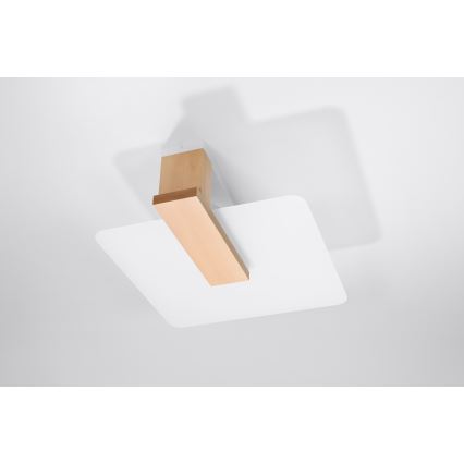 Deckenleuchte LAPPO 2xE27/15W/230V, beige