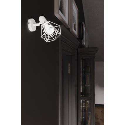 Wandleuchte ARTEMIS 1xE14/40W/230V Weiß