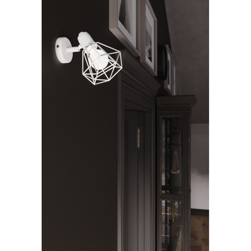 Wandleuchte ARTEMIS 1xE14/40W/230V Weiß