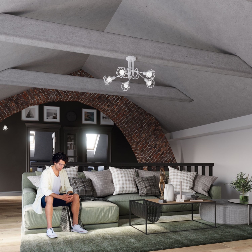 Wandleuchte ARTEMIS 1xE14/40W/230V Weiß