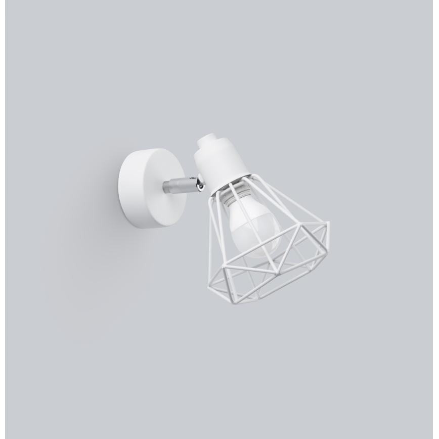 Wandleuchte ARTEMIS 1xE14/40W/230V Weiß