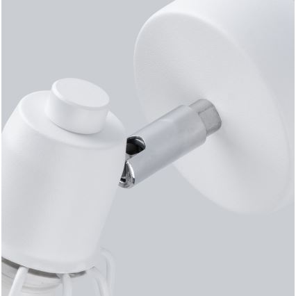 Wandleuchte ARTEMIS 1xE14/40W/230V Weiß