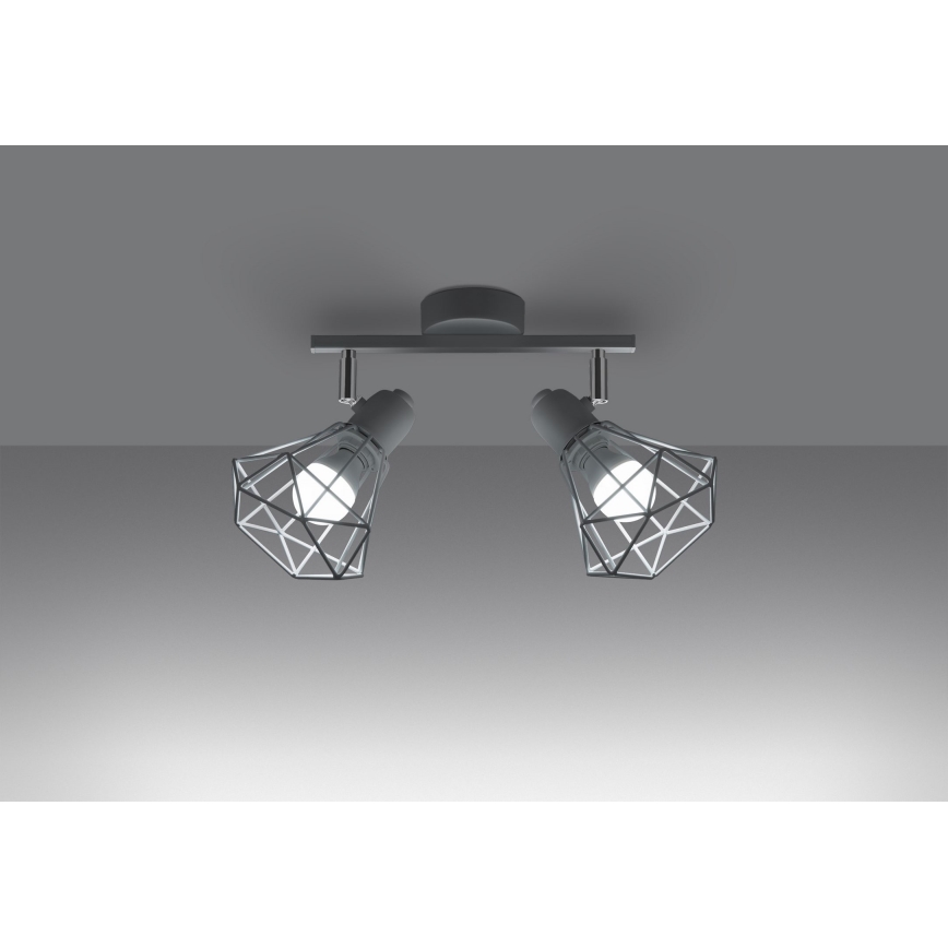 Spotlight ARTEMIS 2xE14/40W/230V Weiß