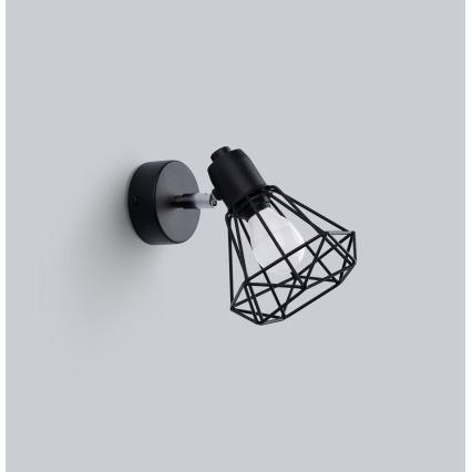 Wandleuchte ARTEMIS 1xE14/40W/230V schwarz
