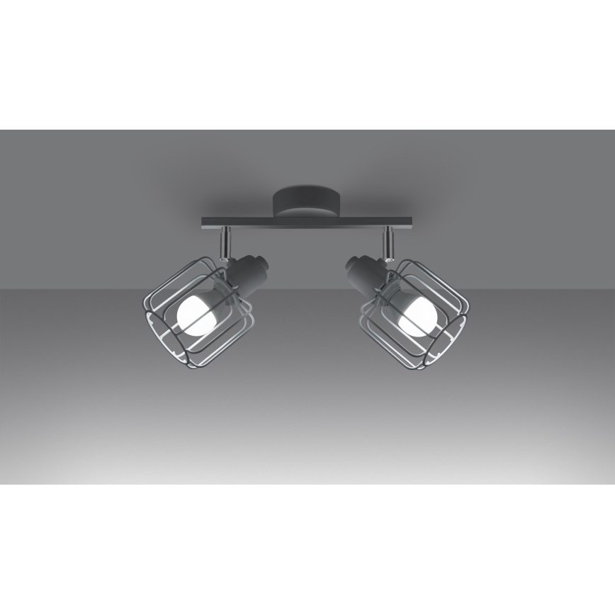 Spotlight BELUCI 2xE14/40W/230V Weiß