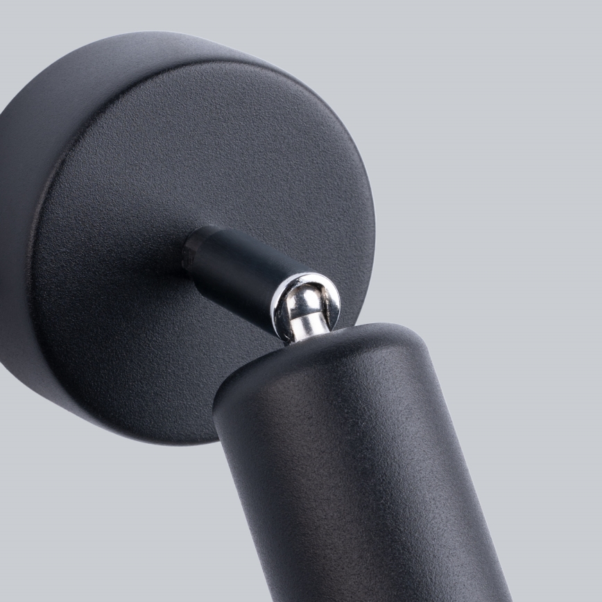 Wandleuchte FORNES 1xE27/60W/230V Schwarz