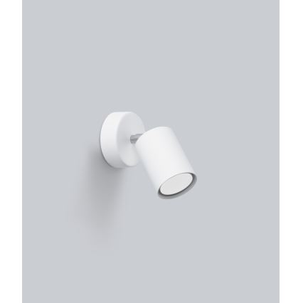 Wandleuchte LEMMI 1xGU10/40W/230V Weiß