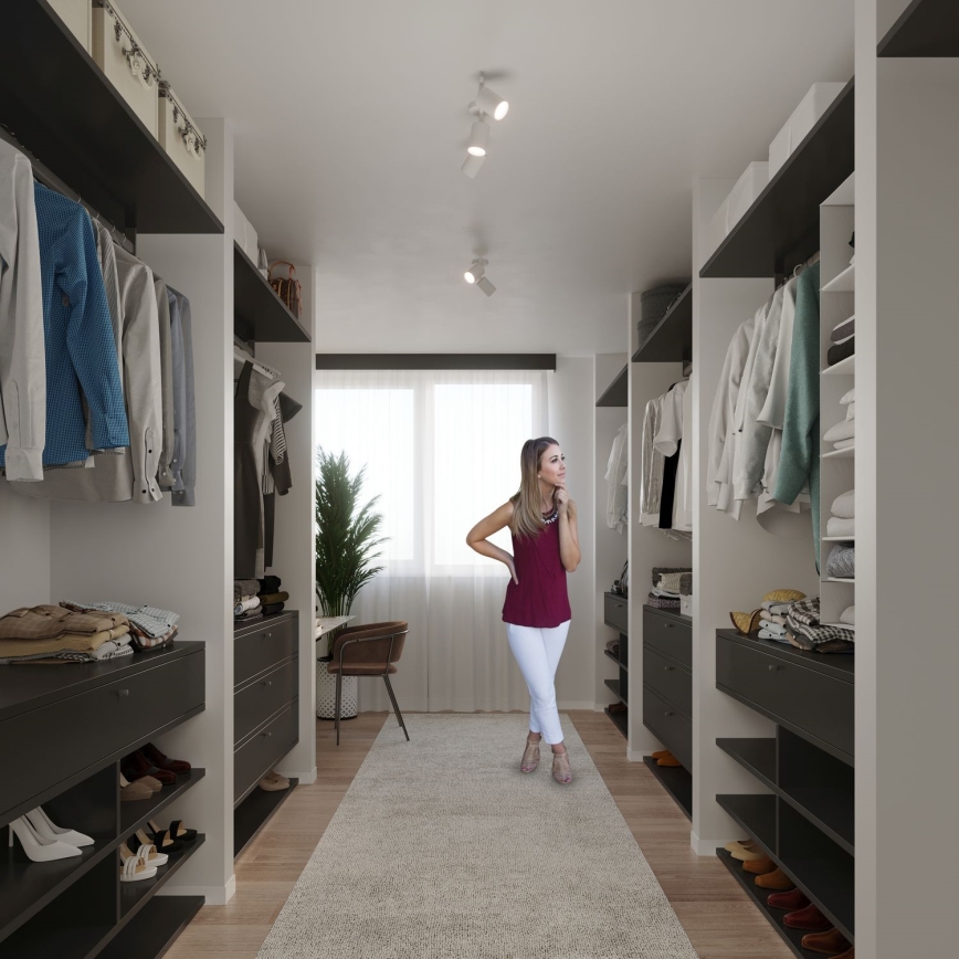 LED-Strahler LEMMI 2xGU10/40W/230V Weiß