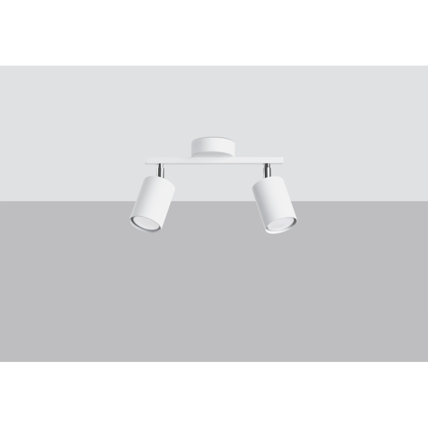 LED-Strahler LEMMI 2xGU10/40W/230V Weiß