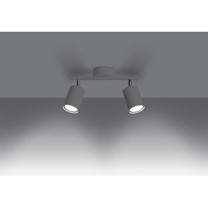 LED-Strahler LEMMI 2xGU10/40W/230V Weiß
