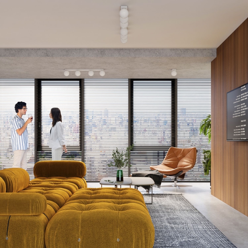 Deckenleuchte YOLI 1xG9/12W/230V Weiß