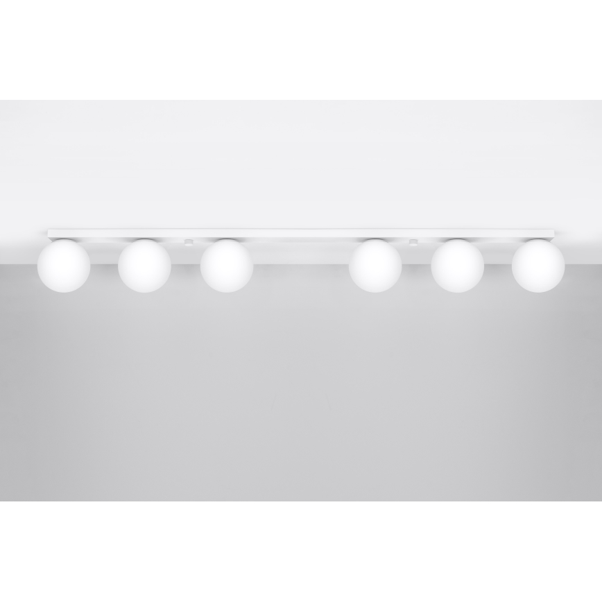 Deckenleuchte YOLI 6xG9/12W/230V weiß