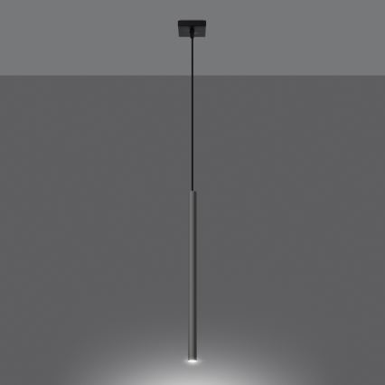Hängeleuchte PASTELO 1xG9/8W/230V glänzendes Chrom