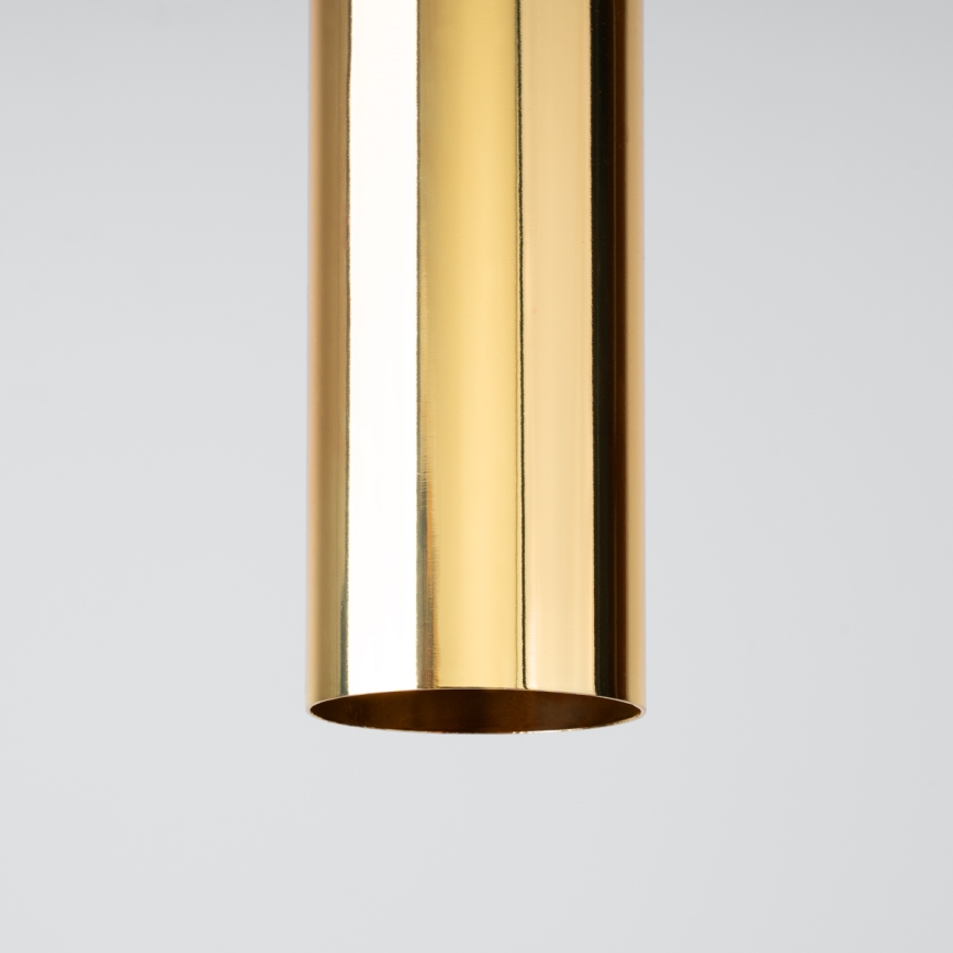 Hängeleuchte an Schnur LAGOS 1xGU10/10W/230V golden
