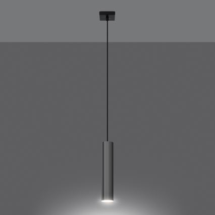 Hängeleuchte LAGOS 1xGU10/10W/230V glänzendes Chrom
