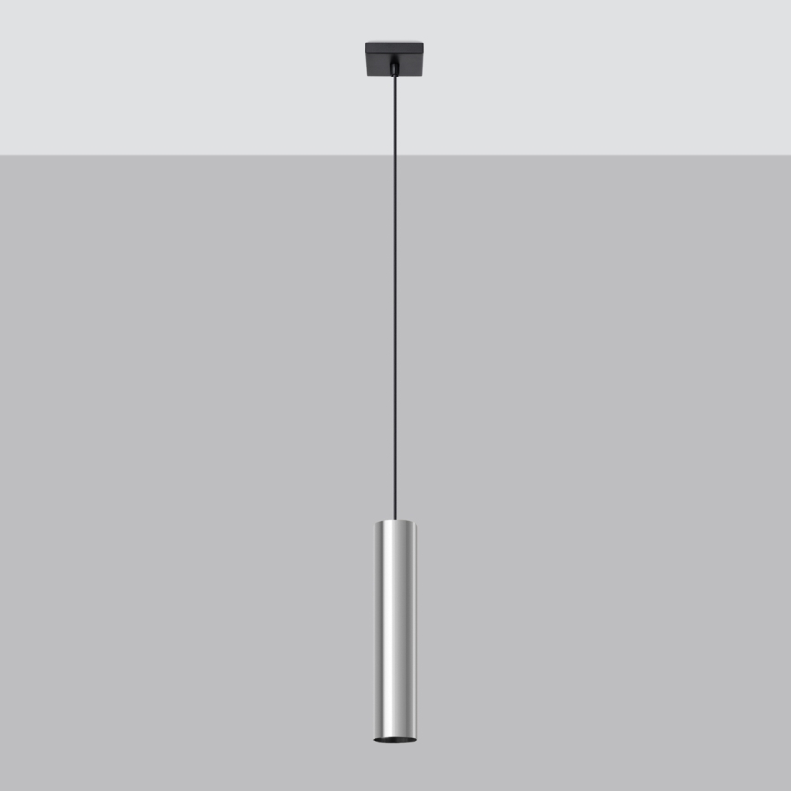 Hängeleuchte LAGOS 1xGU10/10W/230V glänzendes Chrom
