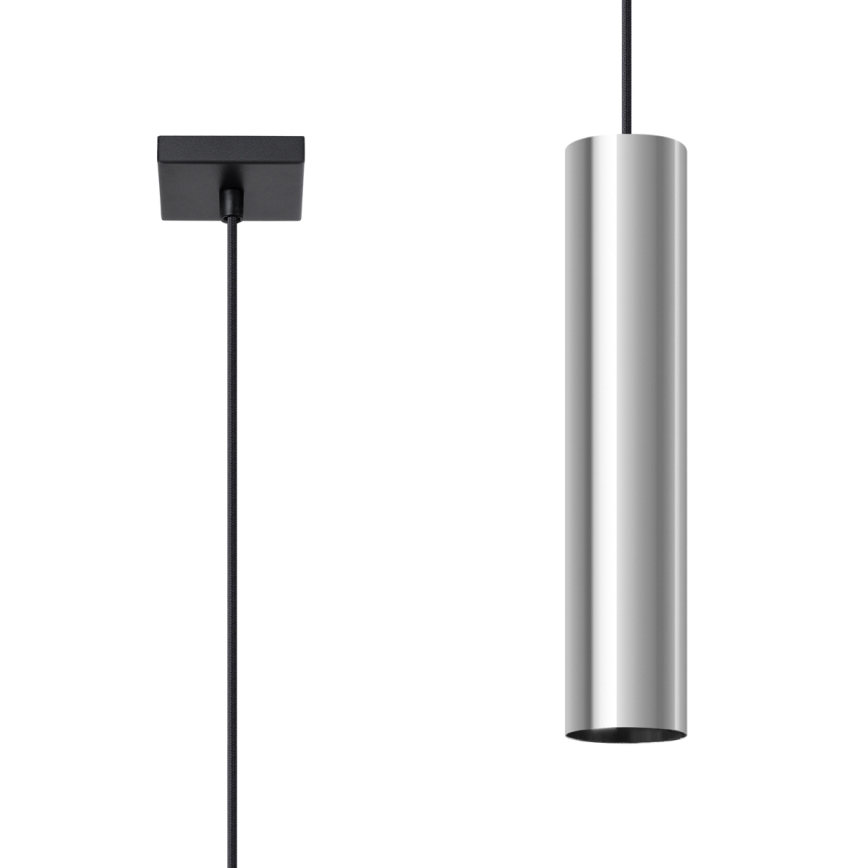 Hängeleuchte LAGOS 1xGU10/10W/230V glänzendes Chrom