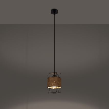Hängeleuchte an Schnur GIZUR 1xE27/15W/230V