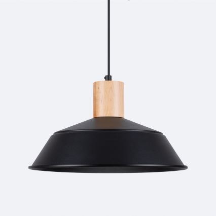 Hängeleuchte FANO 1xE27/15W/230V d 34 cm schwarz