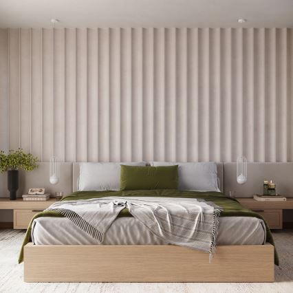 Hängeleuchte an Schnur BRINA 1xG9/8W/230V weiß