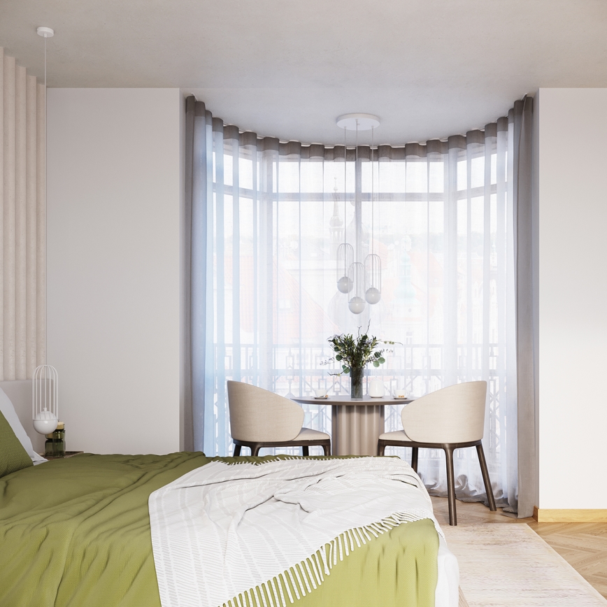 Hängeleuchte an Schnur BRINA 1xG9/8W/230V weiß