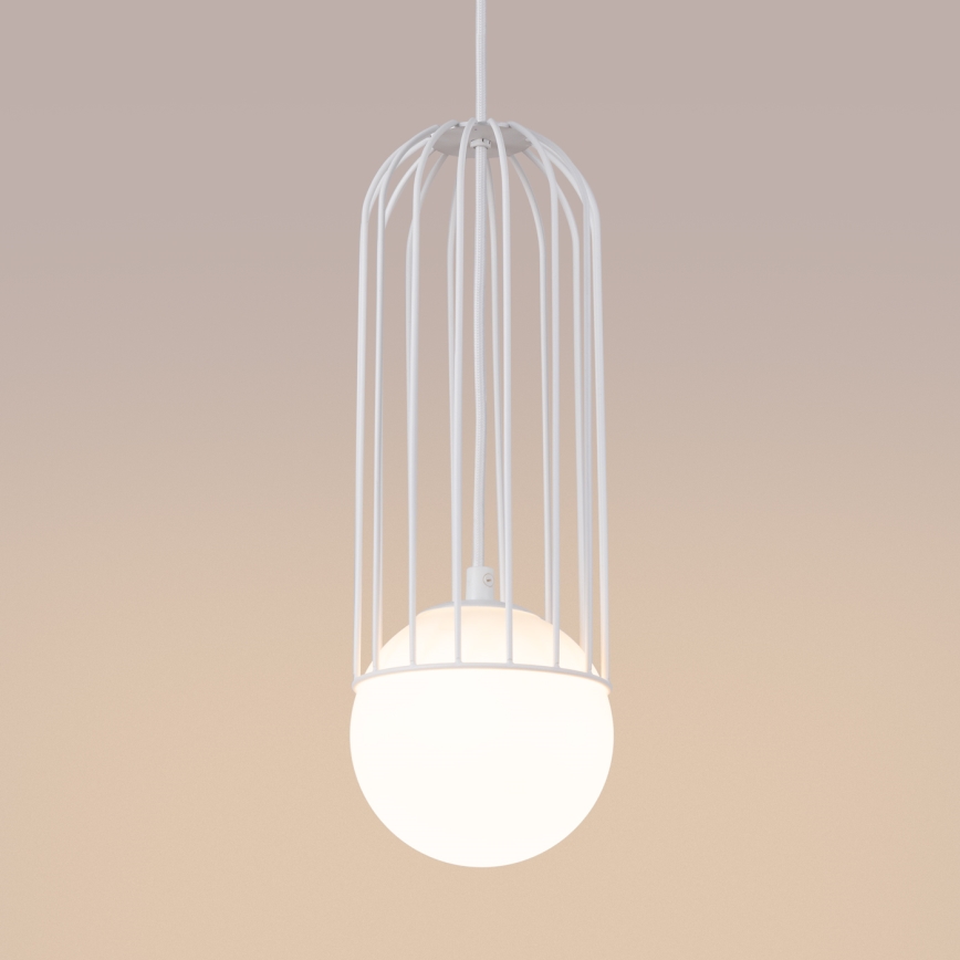 Hängeleuchte an Schnur BRINA 1xG9/8W/230V weiß