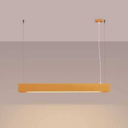 LED-Hängeleuchte an Schnur SPARK 1xG13/8,5W/230V golden