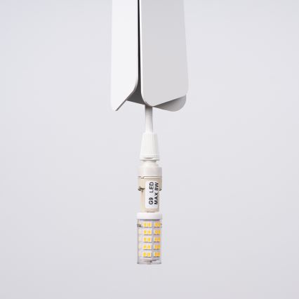 Hängeleuchte an Schnur PRYSM 1xG9/8W/230V weiß