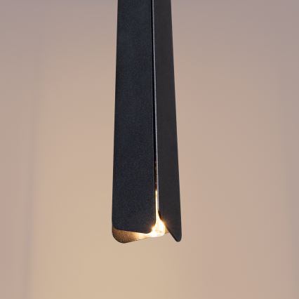 Hängeleuchte an Schnur PRYSM 3xG9/8W/230V schwarz