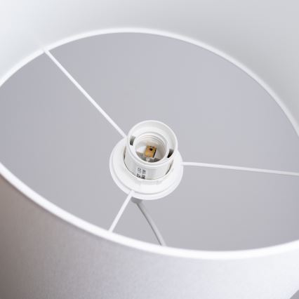 Hängeleuchte an Schnur NOVA 1xE27/15W/230V d 30 cm weiß