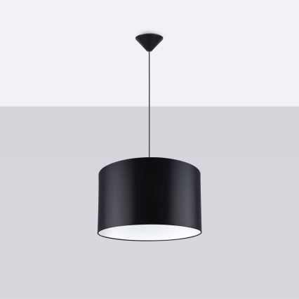 Hängeleuchte an Schnur NOVA 1xE27/15W/230V d 40 cm schwarz