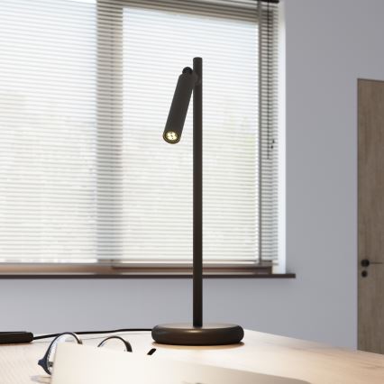 Tischleuchte PASTELO 1xG9/8W/230V schwarz