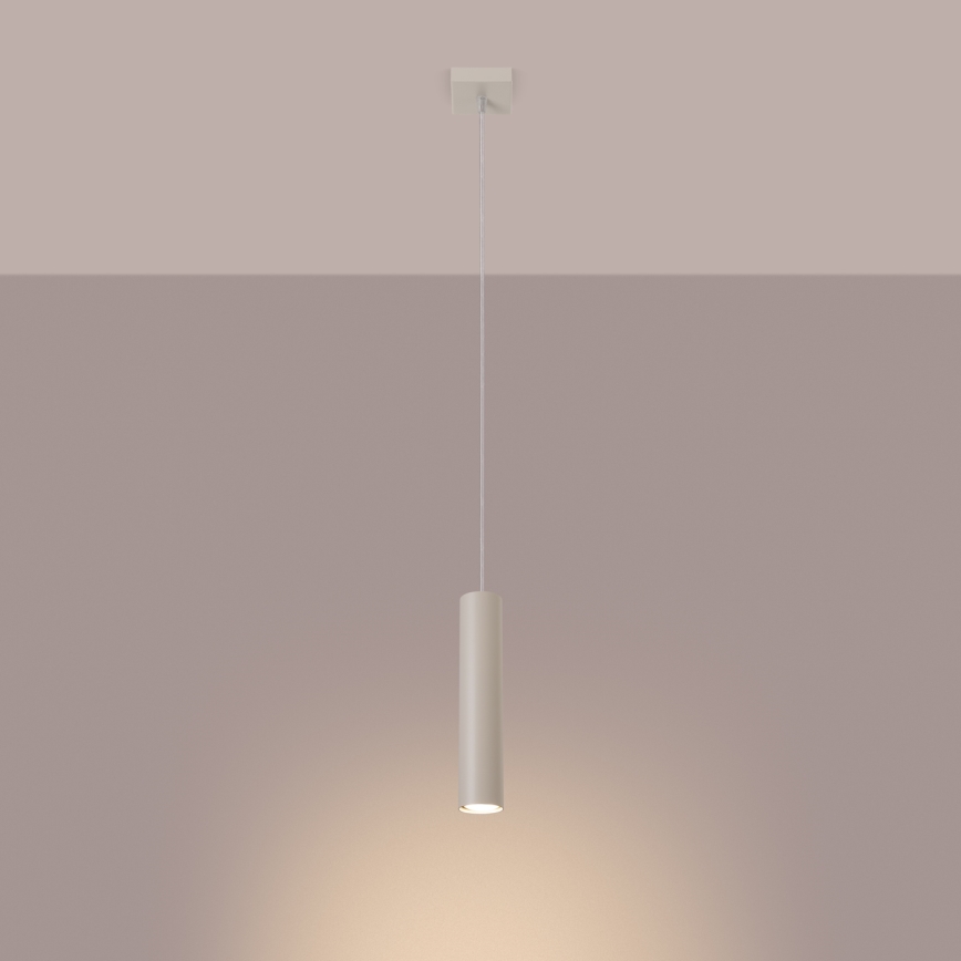 Hängeleuchte LAGOS 1xGU10/10W/230V cremefarben