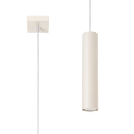 Hängeleuchte LAGOS 1xGU10/10W/230V cremefarben
