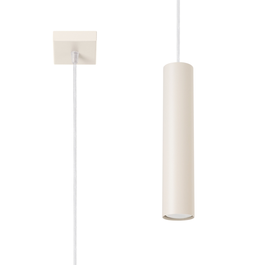 Hängeleuchte LAGOS 1xGU10/10W/230V cremefarben