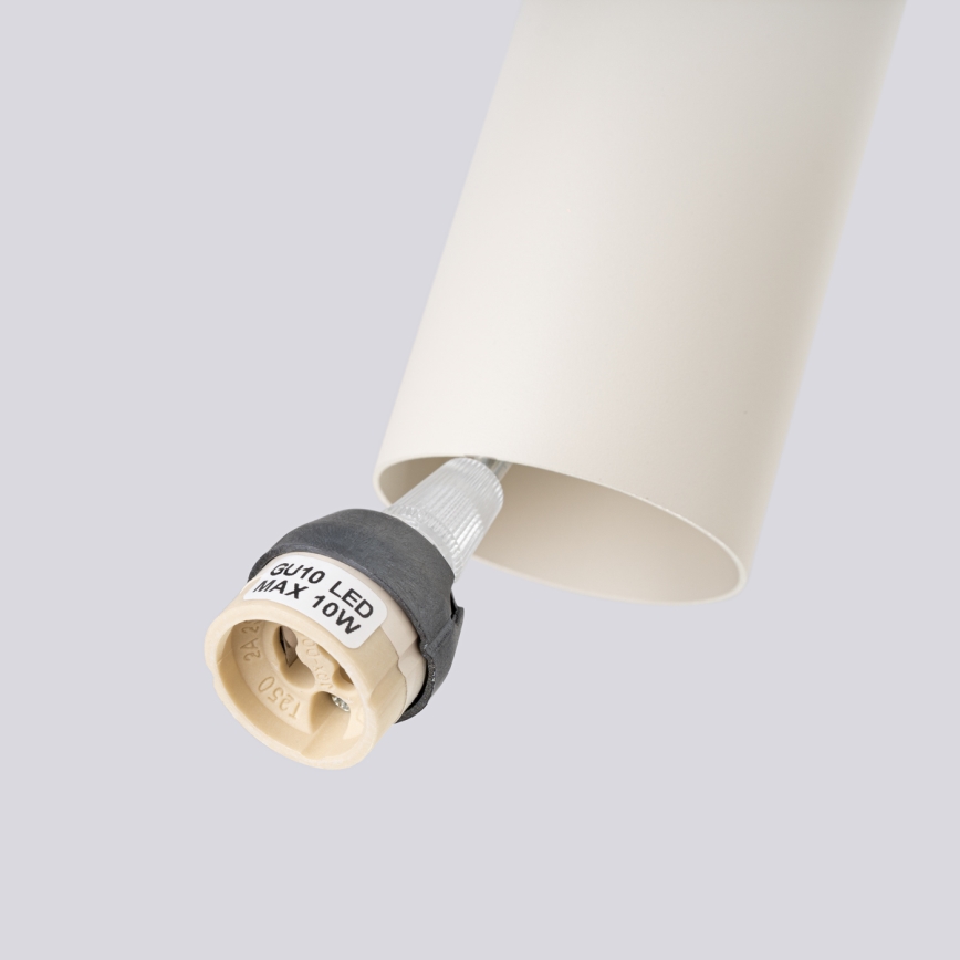 Hängeleuchte LAGOS 2xGU10/10W/230V cremefarben