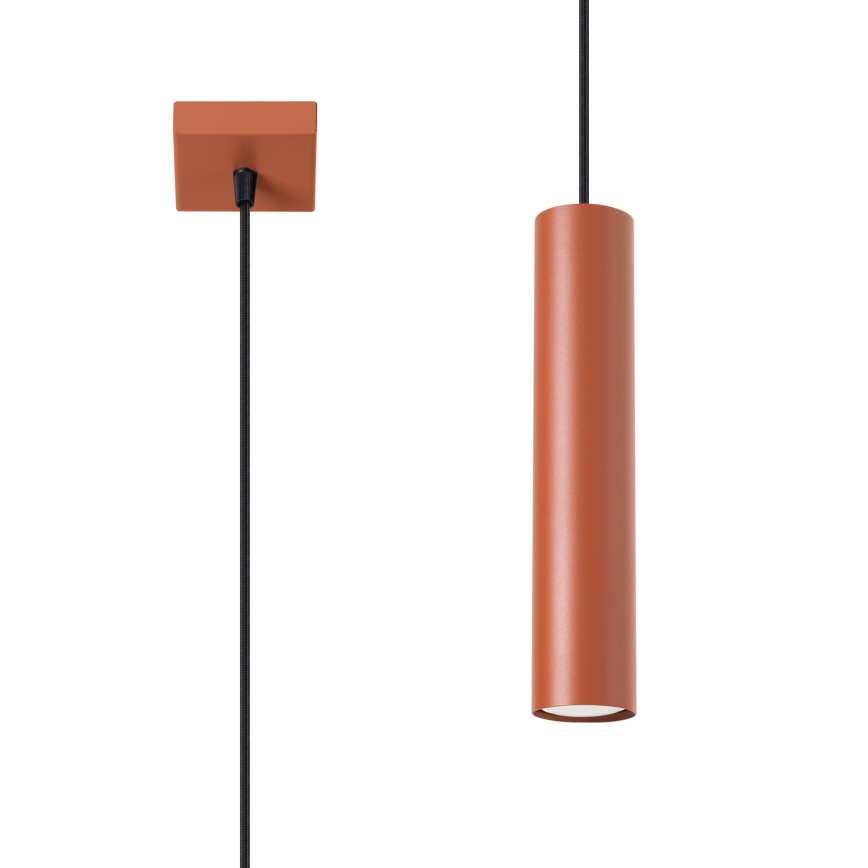 Hängeleuchte LAGOS 1xGU10/10W/230V rot