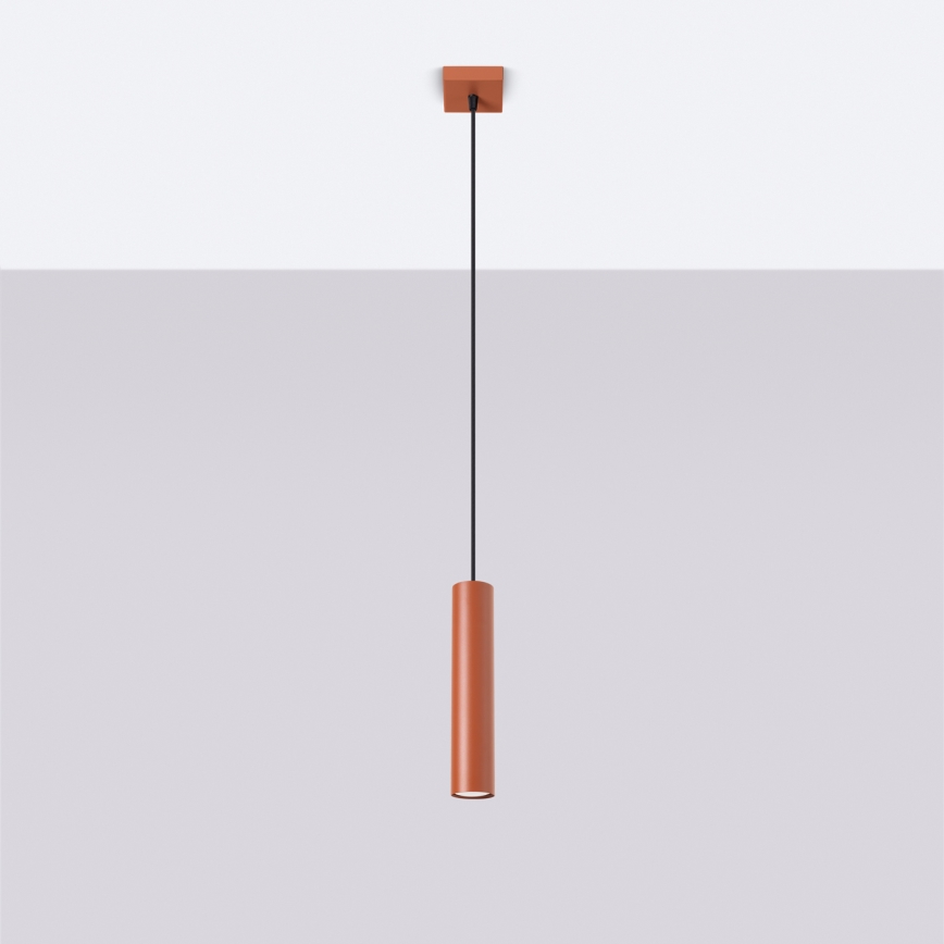 Hängeleuchte LAGOS 1xGU10/10W/230V rot