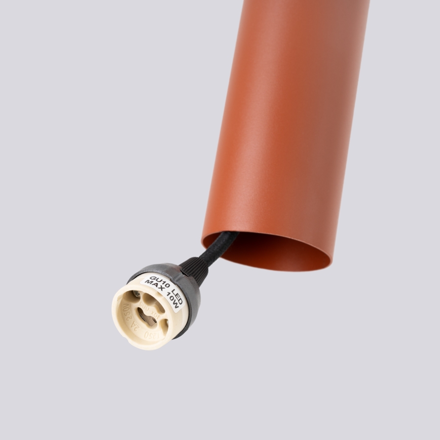 Hängeleuchte LAGOS 1xGU10/10W/230V rot