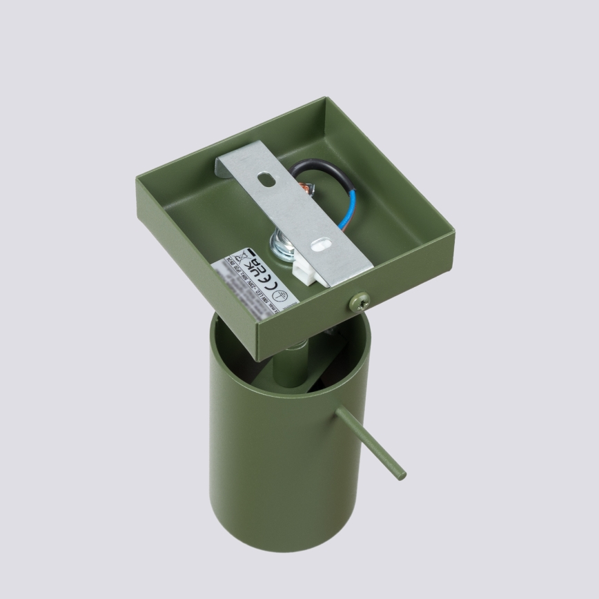 Wandstrahler RING 1xGU10/10W/230V grün