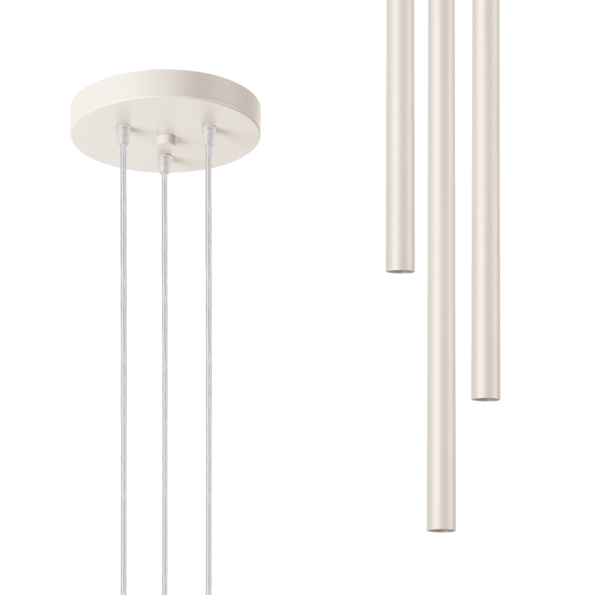 Hängeleuchte PASTELO 3xG9/8W/230V cremefarben