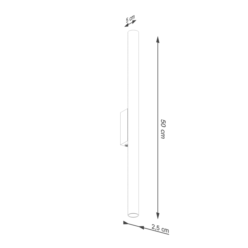 Wandleuchte PASTELO 2xG9/8W/230V cremefarben