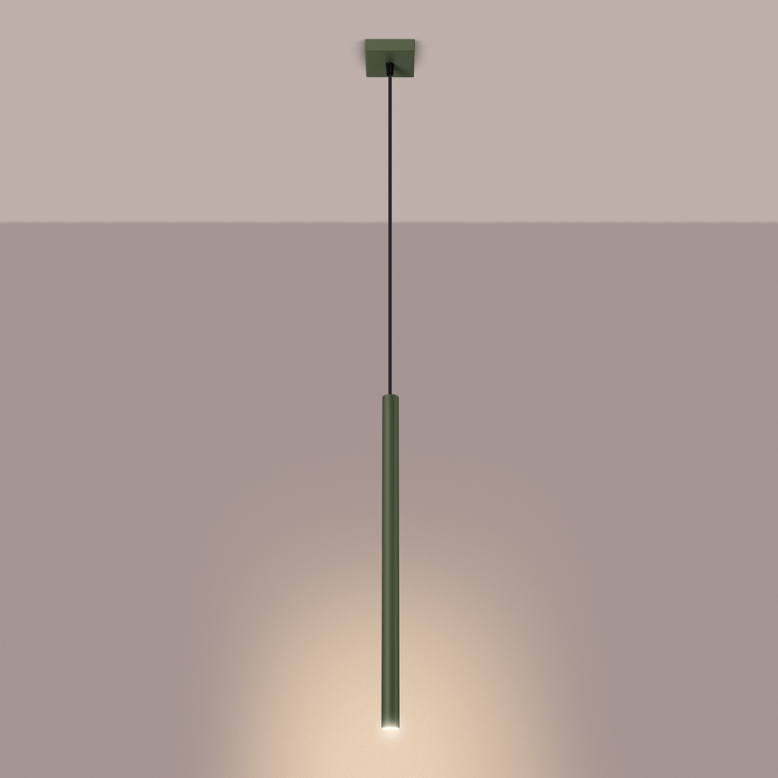 Hängeleuchte PASTELO 1xG9/8W/230V grün